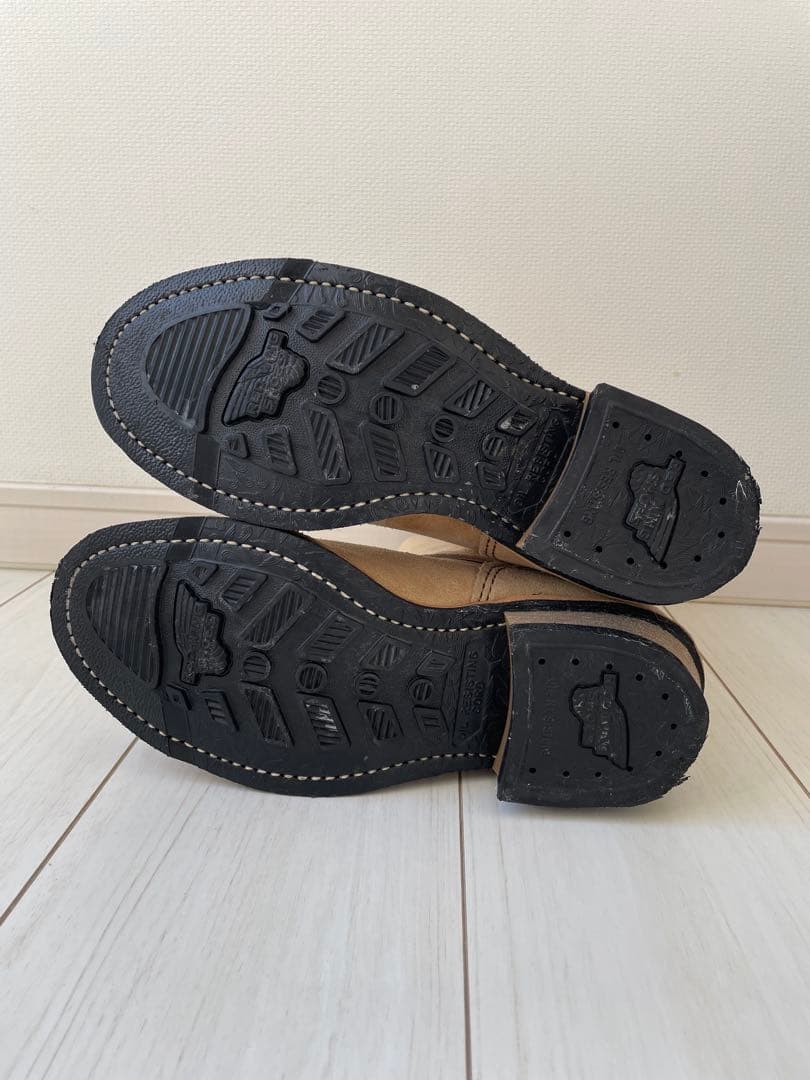 2008年 USA製 レッドウイング スエード エンジニアブーツ 8268