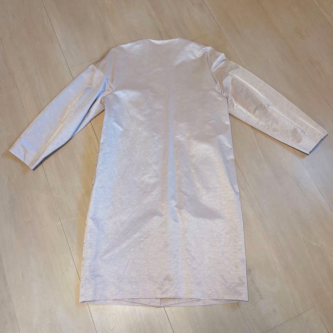 トゥモローランド　ノーカラーコート　コクーン　スプリングコート