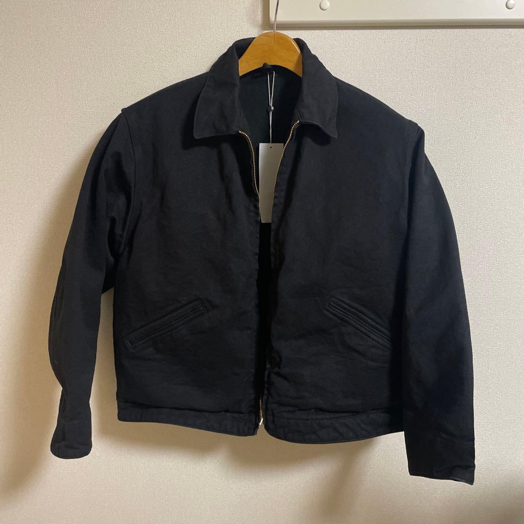 comoli デニムジップショートジャケット　26ss