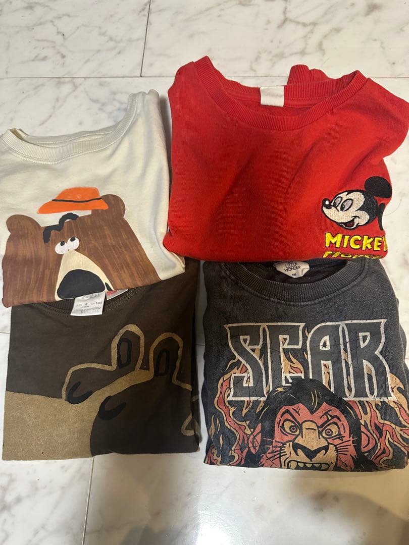 キッズ服　まとめ売り　ZARA しまむら　100 39点