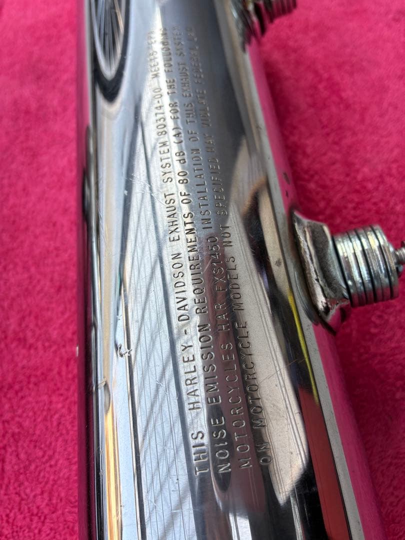 Harley Davidson スポーツスター 北米マフラー FXST1450