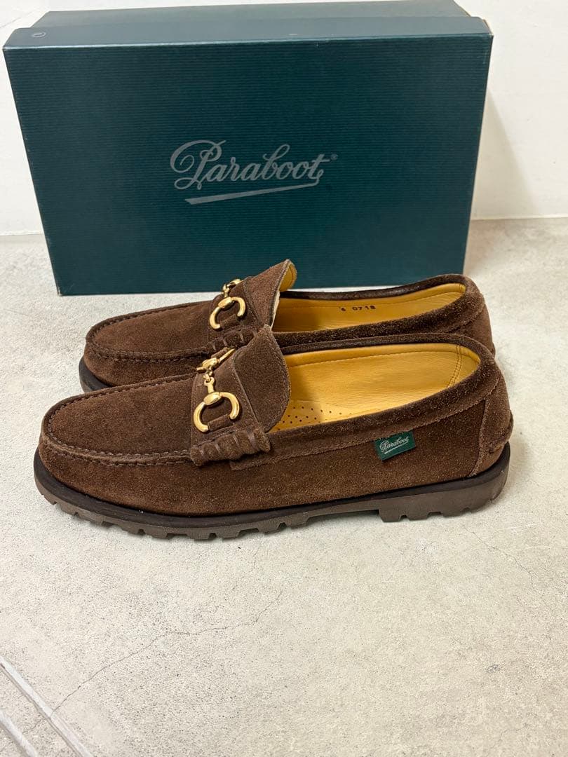 Paraboot ユナイテッドアローズ スウェードビットローファー