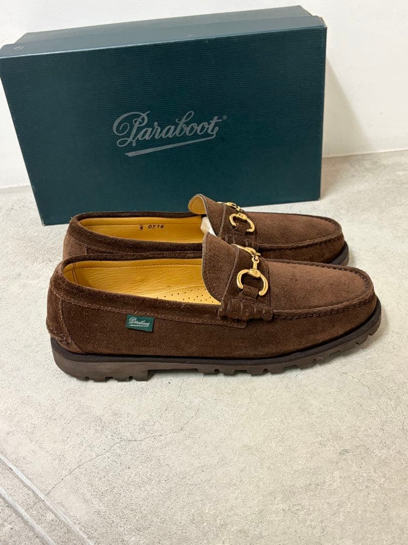 Paraboot ユナイテッドアローズ スウェードビットローファー