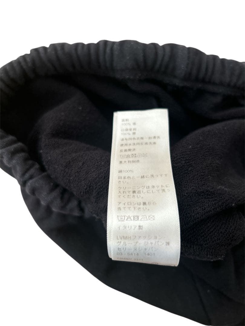 CELINE セリーヌ　ブラック スウェットショートパンツ