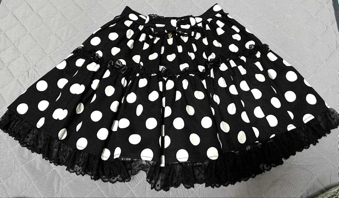 angelic pretty ロカビリードット　スカート　水玉　ロリータ