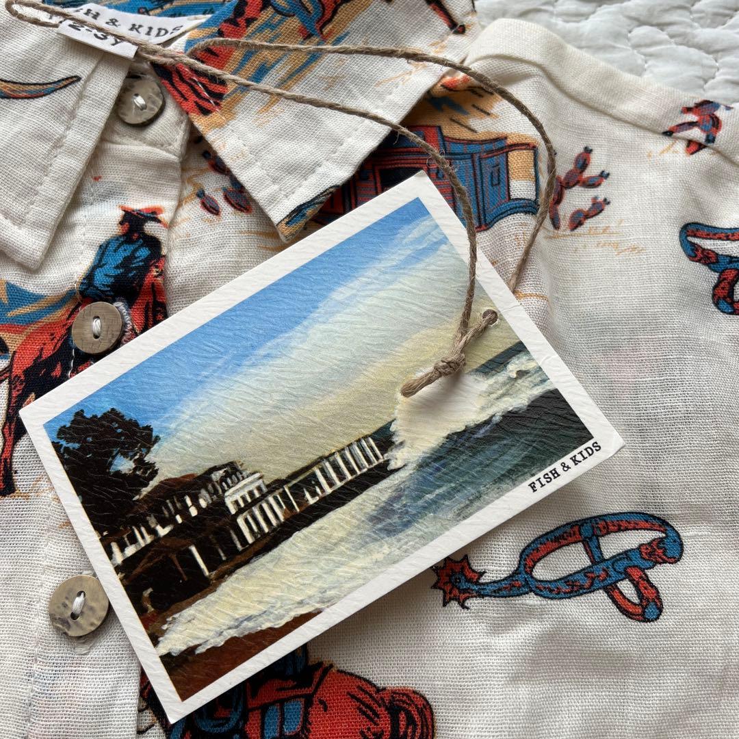 Memoo★FISH&KIDS COWBOY SHIRT 【 2-3y 】