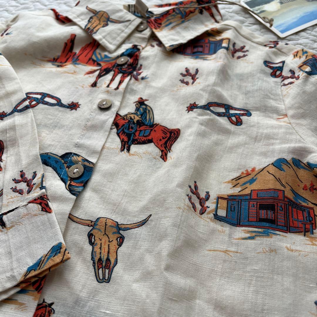 Memoo★FISH&KIDS COWBOY SHIRT 【 2-3y 】