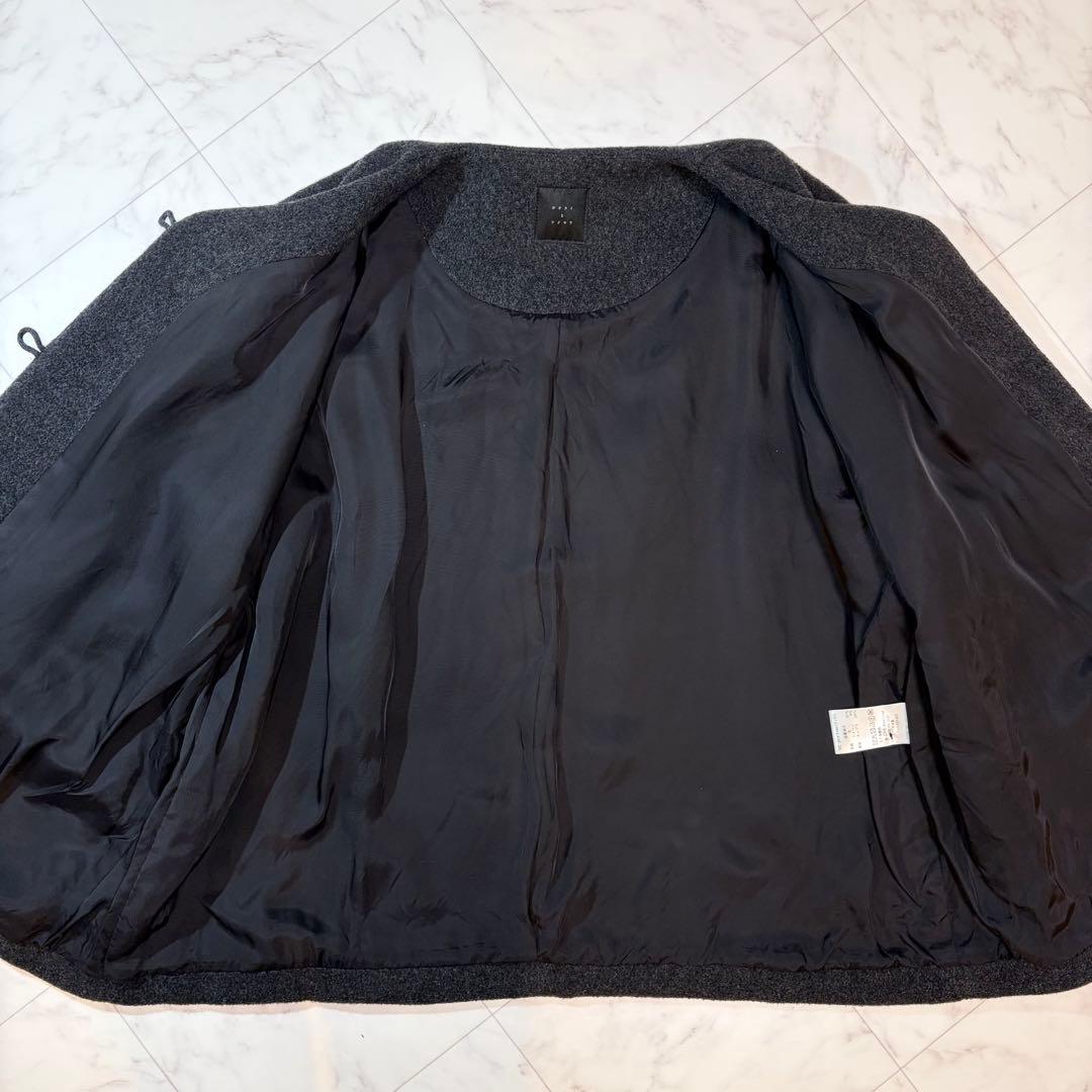 美品✨ オオカミとフクロウ オオカミとシロクマのヴィーカ コート ノーカラー