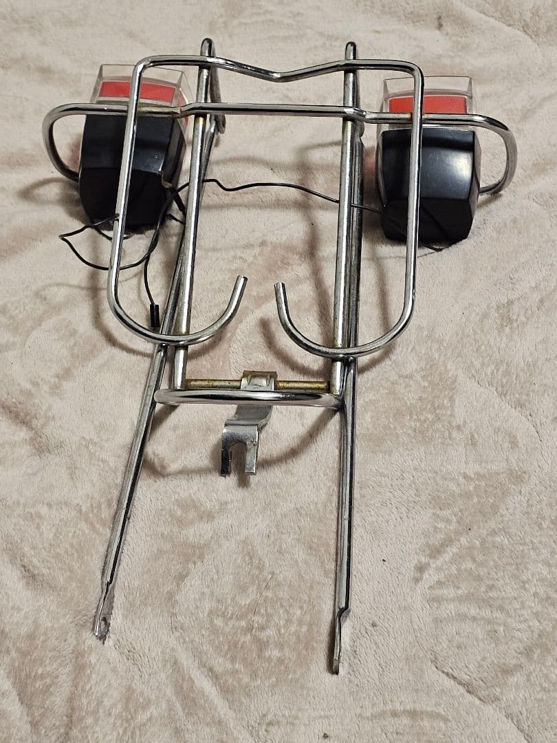 スーパーカー自転車　【当時物】昭和レトロ 自転車 フロントキャリア デコチャリ