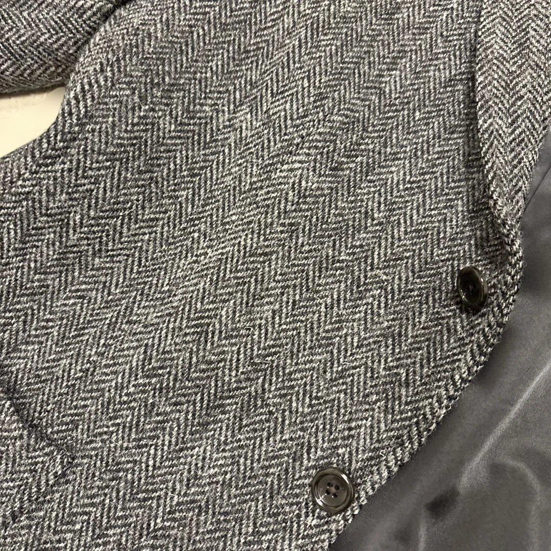 ポ*コ様 ビームスライツ Harris Tweed ヘリンボーン　テーラードジャ