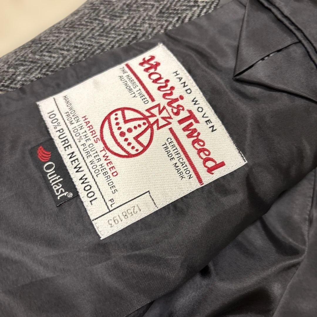 ポ*コ様 ビームスライツ Harris Tweed ヘリンボーン　テーラードジャ