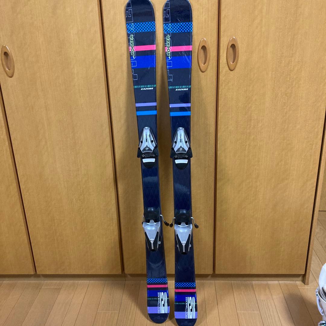 ⭐︎タイムセール⭐︎KAZAMAスキー板・ポールセット&Hartスキーブーツ23cm