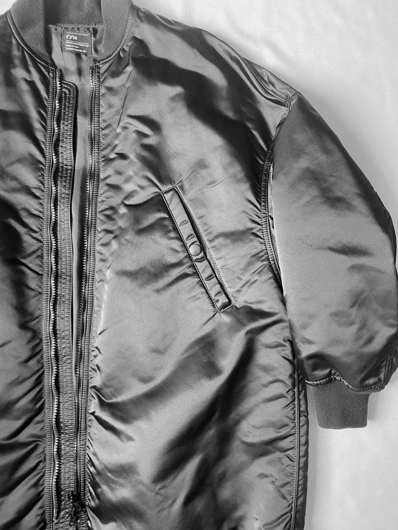 a*e様 s’yte - Nylon twill Big long MA-1