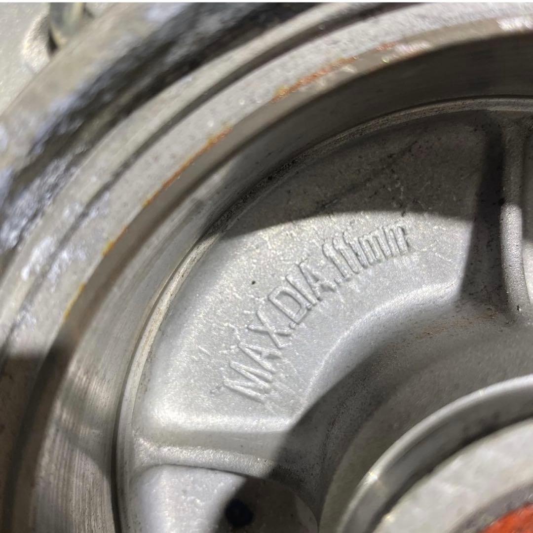 スーパーカブ110プロ リアホイール