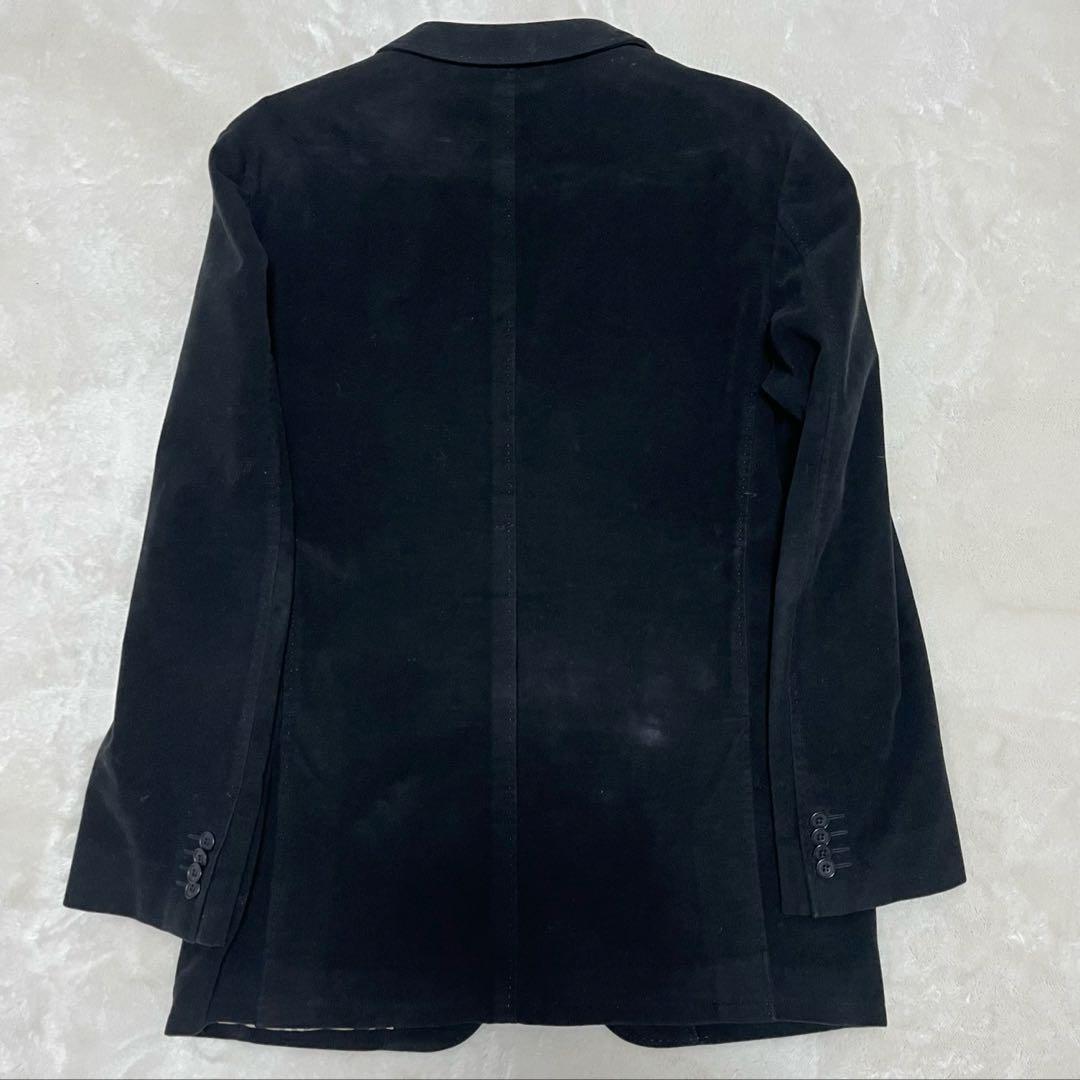 ちい✨バーバリーブラックレーベル　ベロア　テーラードジ　ノバチェック