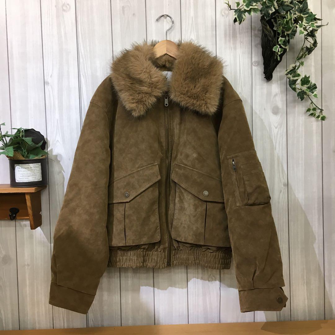 SLY ジャケット ブルゾン コート ウォッシュド パッファー ブルゾン