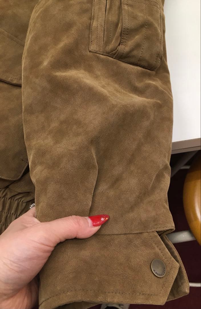 SLY ジャケット ブルゾン コート ウォッシュド パッファー ブルゾン