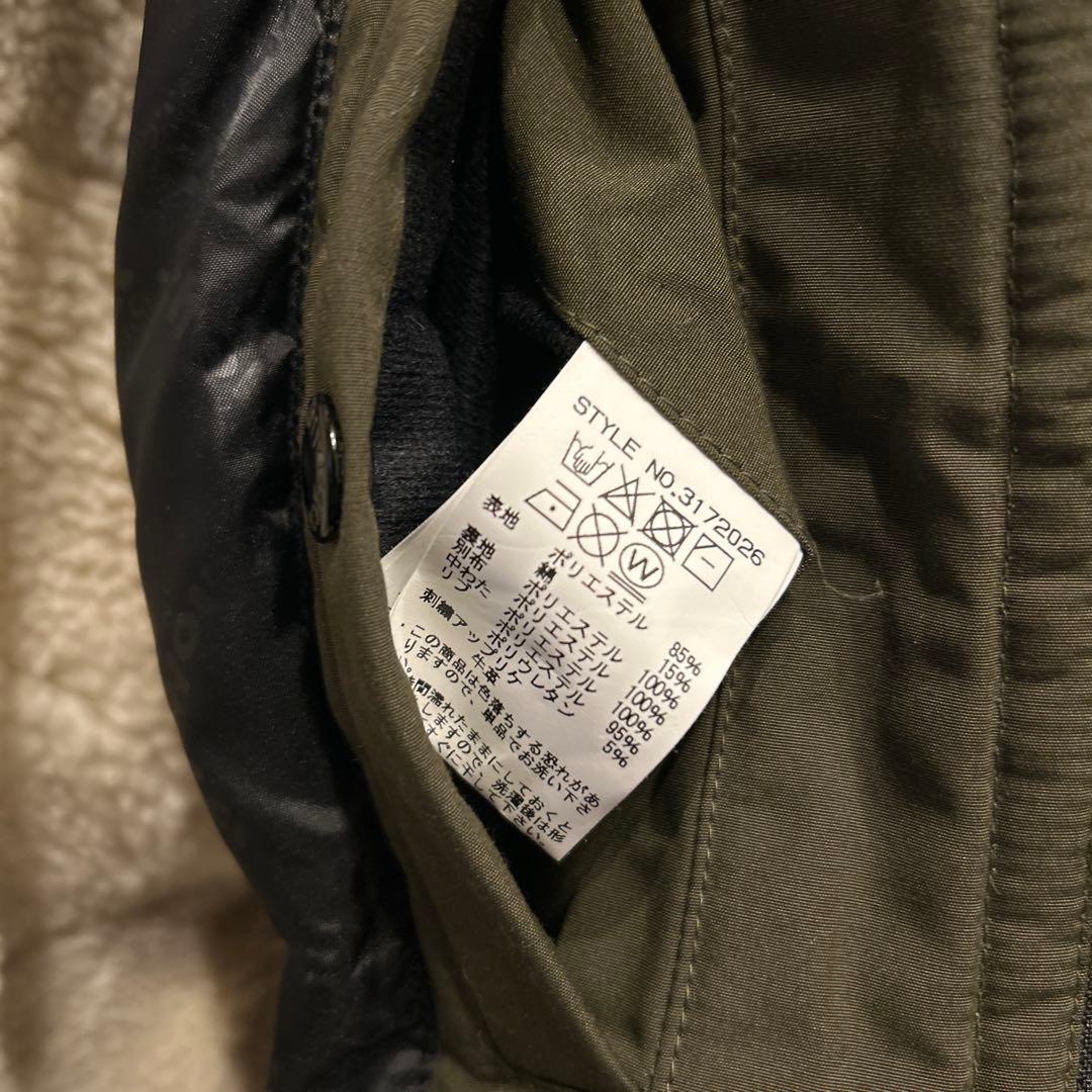 【美品】SCHOTT フライトボアジャケット レザーロゴジャケット 古着 M