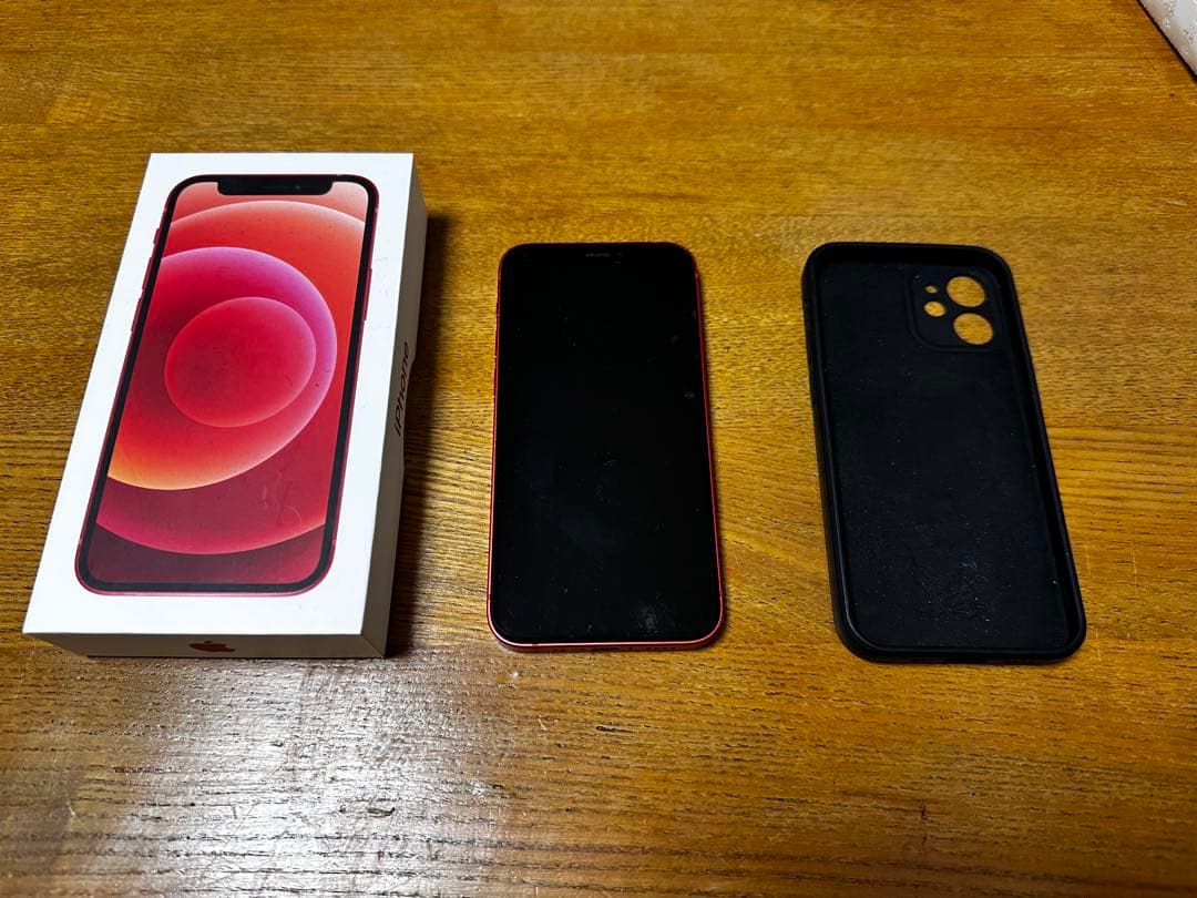 iPhone12 mini 赤　red
