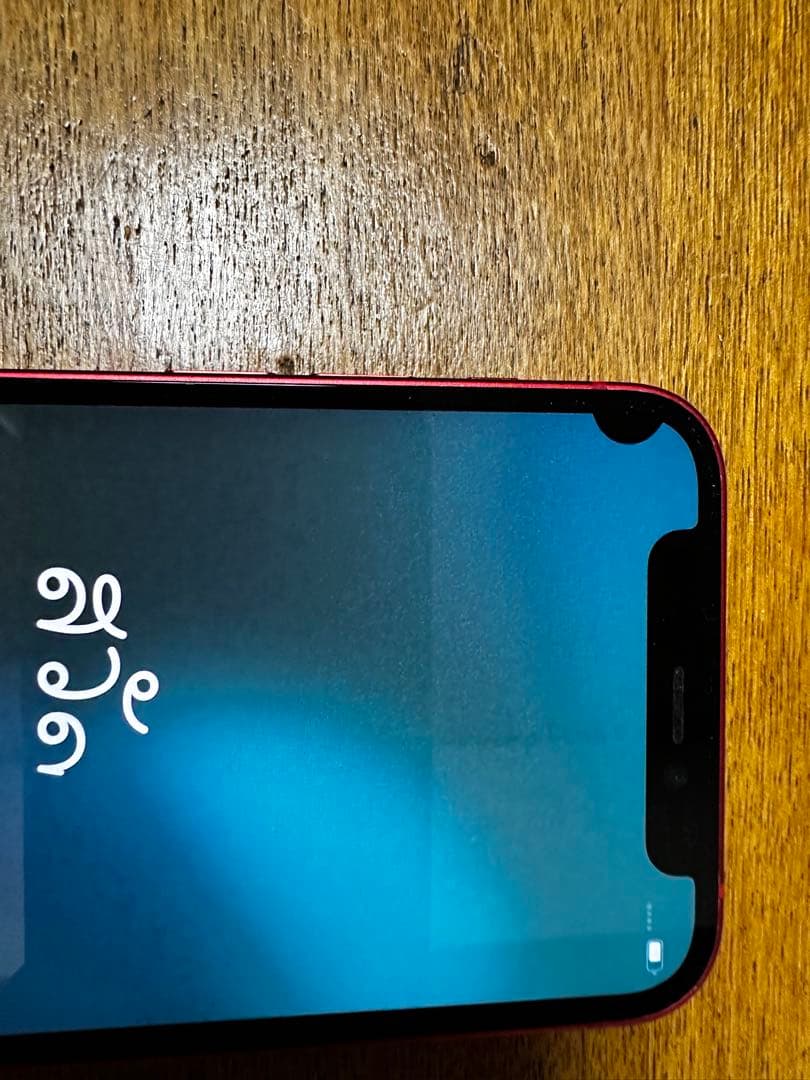 iPhone12 mini 赤　red