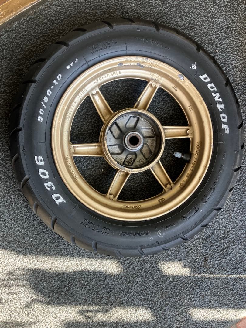 ライブディオZXホイール前後　足回り一式　ディスクブレーキ