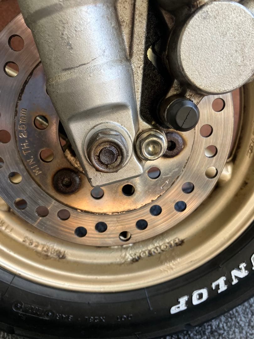 ライブディオZXホイール前後　足回り一式　ディスクブレーキ