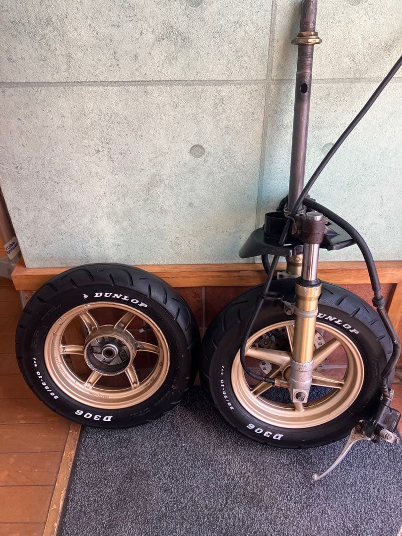 ライブディオZXホイール前後　足回り一式　ディスクブレーキ