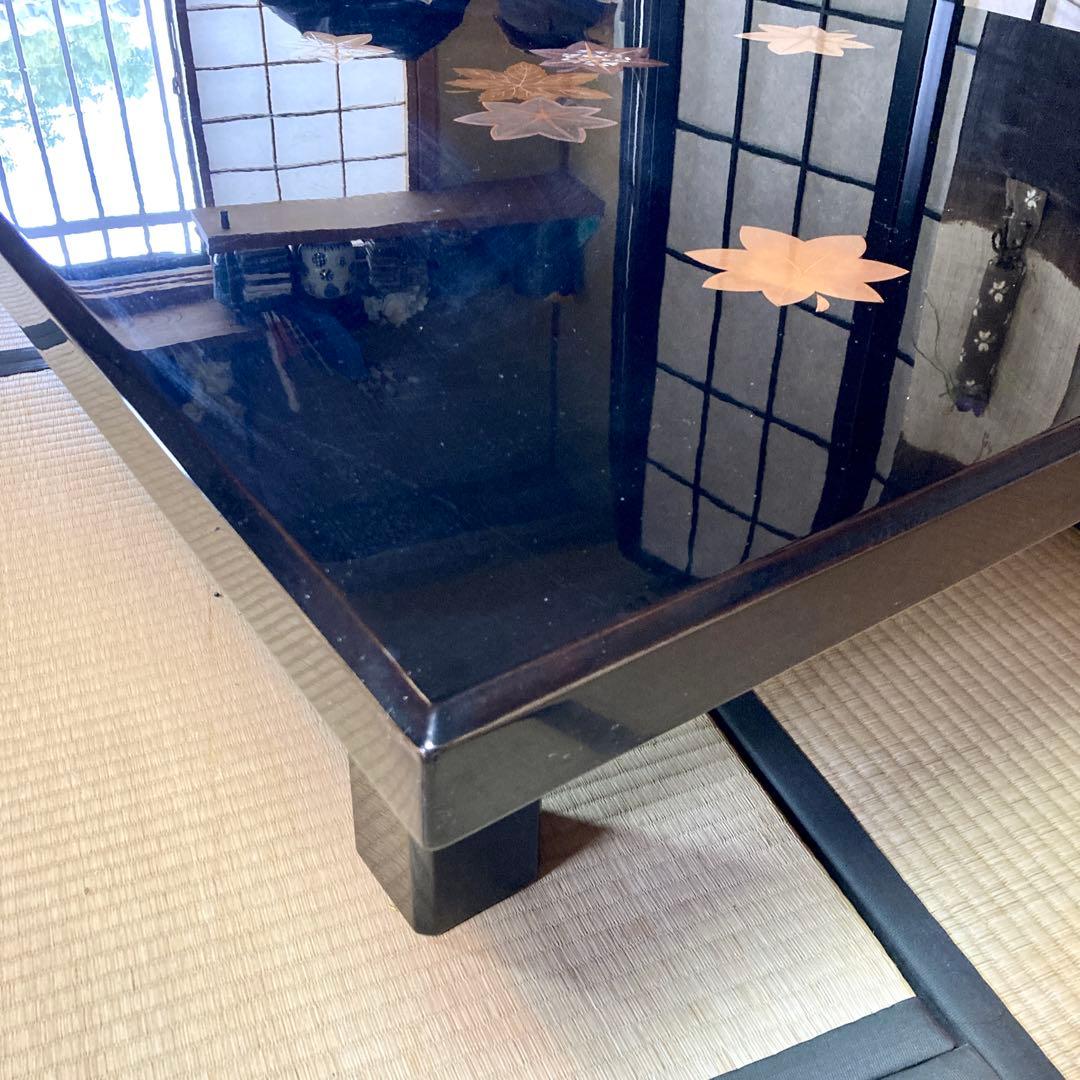 輪島塗 座卓 伝統工芸 ローテーブル センターテーブル 高級家具 座敷