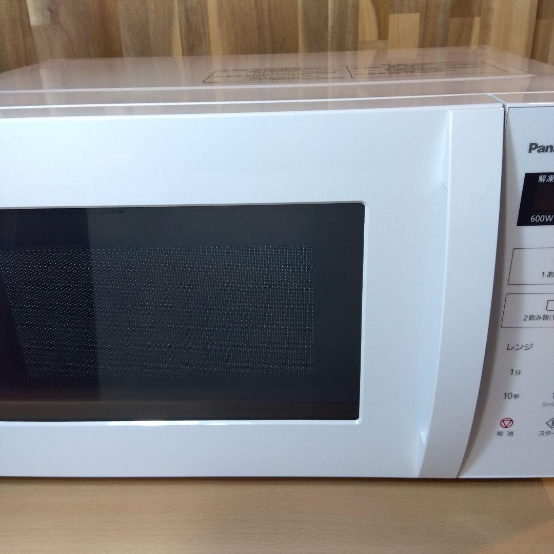 【美品】Panasonic 単機能電子レンジ NE-FL1A-W 2023年製