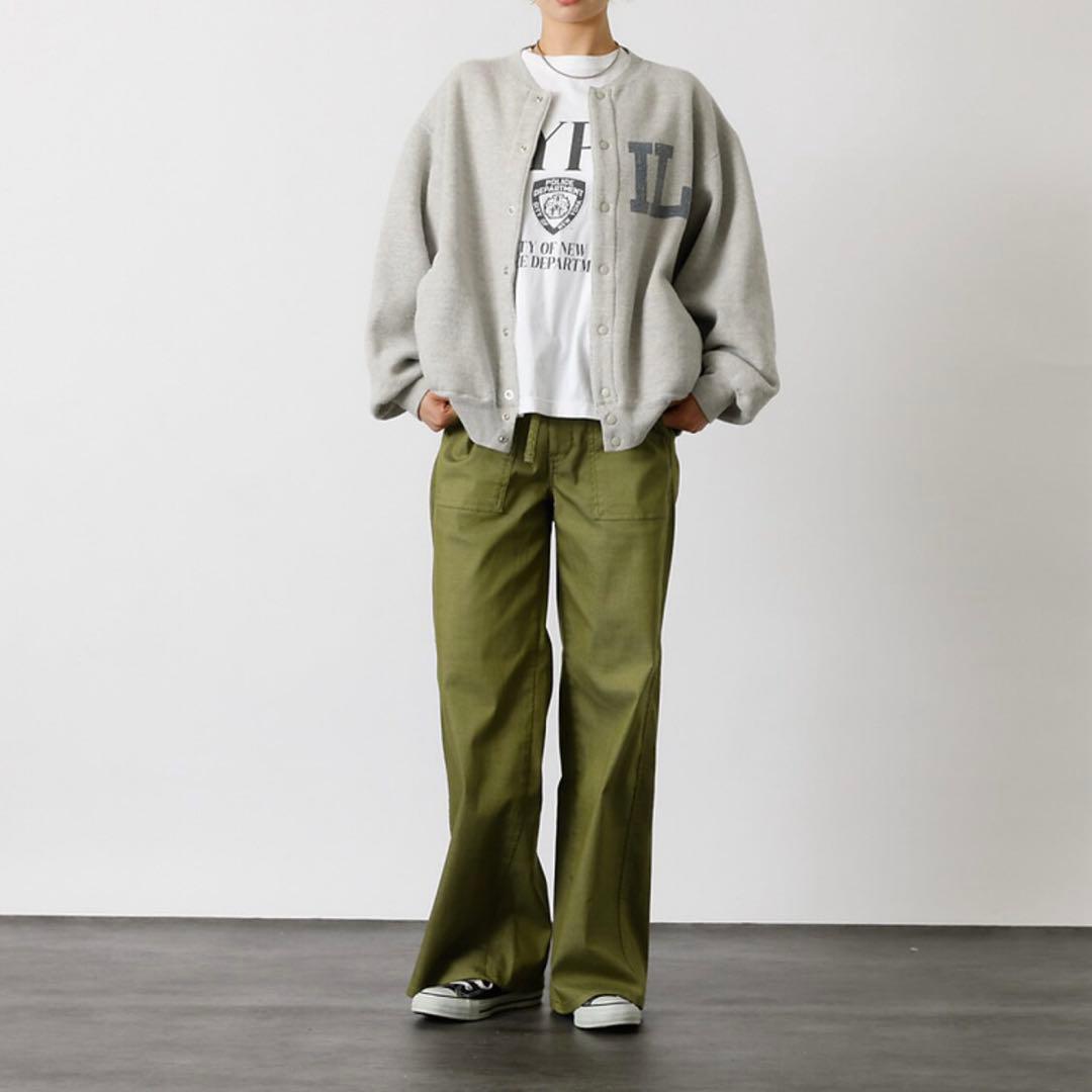 REMI RELIFE 別注 スウェット スタジャン レミレリーフ グレー