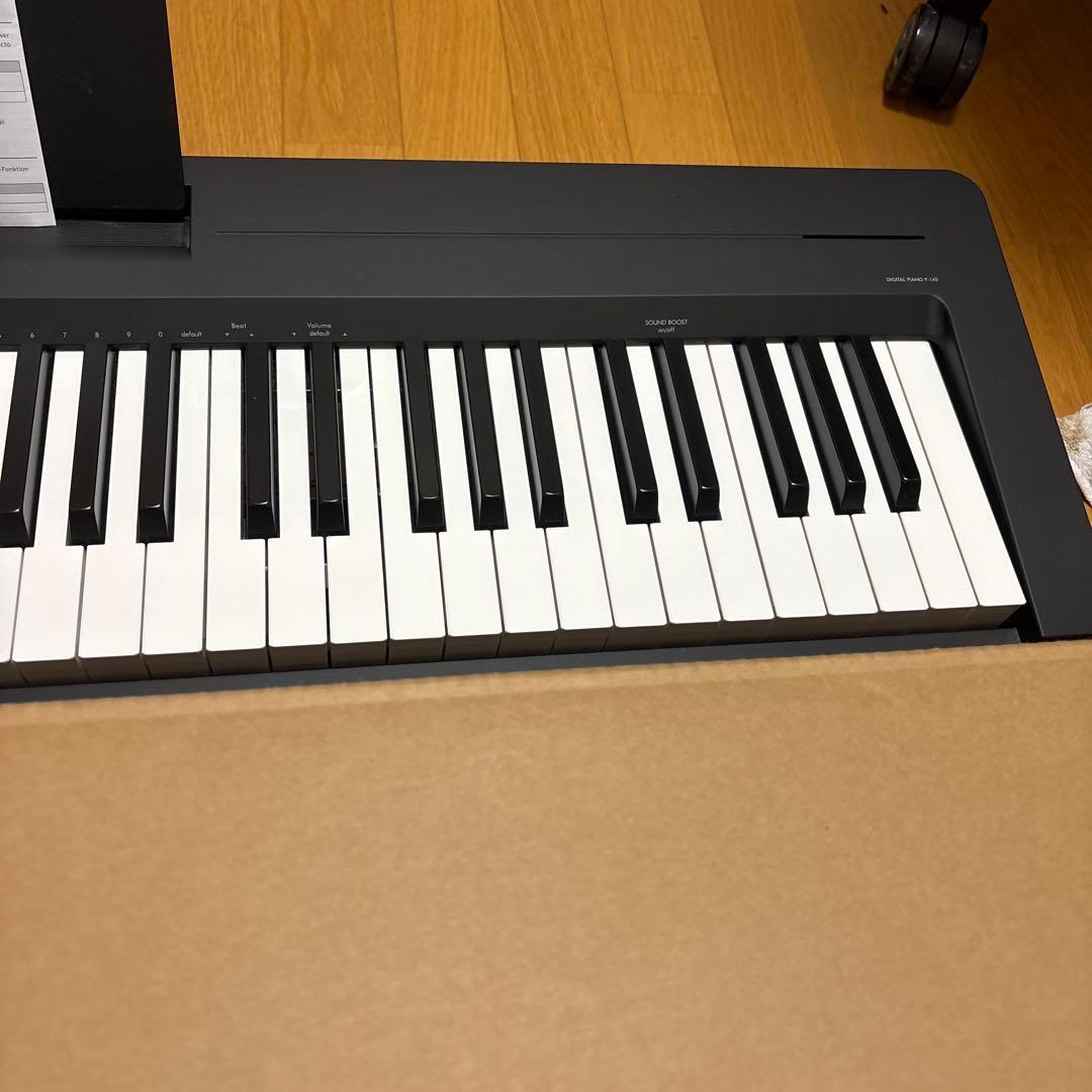 YAMAHA電子ピアノp-145B Pシリーズ 88鍵盤