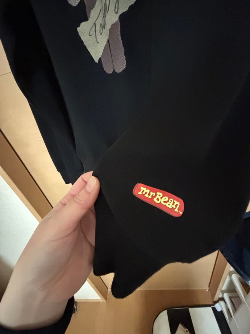 Mr. Bean/Teddy Sweat テディ デザインクルーネックスウェット