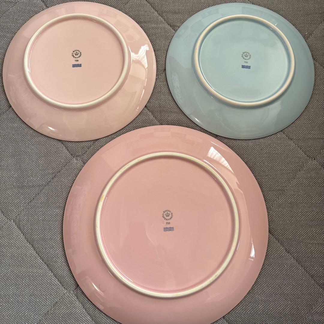 ロイヤルコペンハーゲン　フラワーエンブレム　皿　プレート