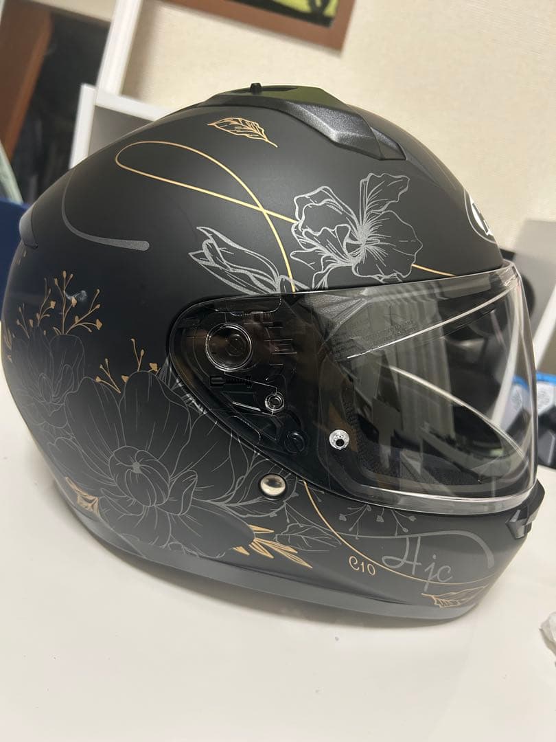 【HJC】フルフェイスヘルメット C10 BLACK L (58 - 59cm)