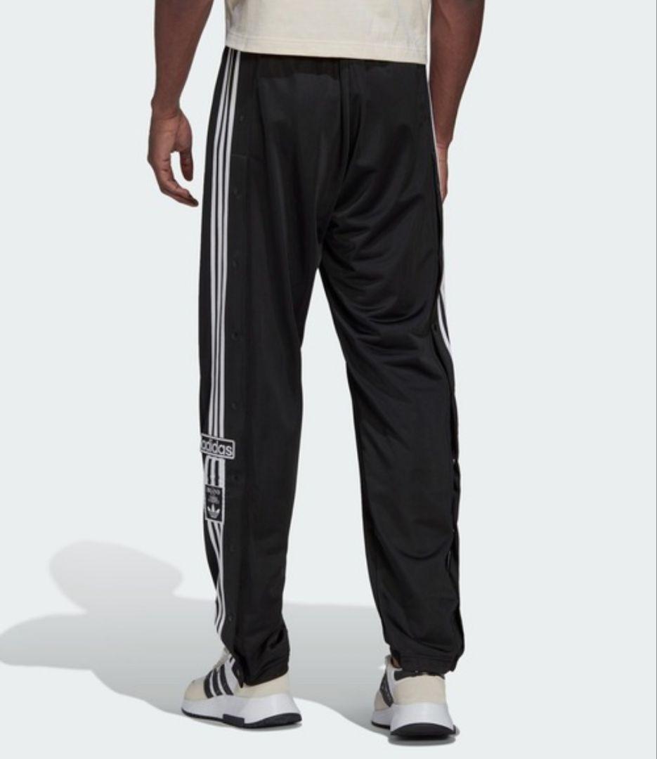 アディダス 黒 クラシックス アディブレイク スナップパンツ ジャージ メンズL