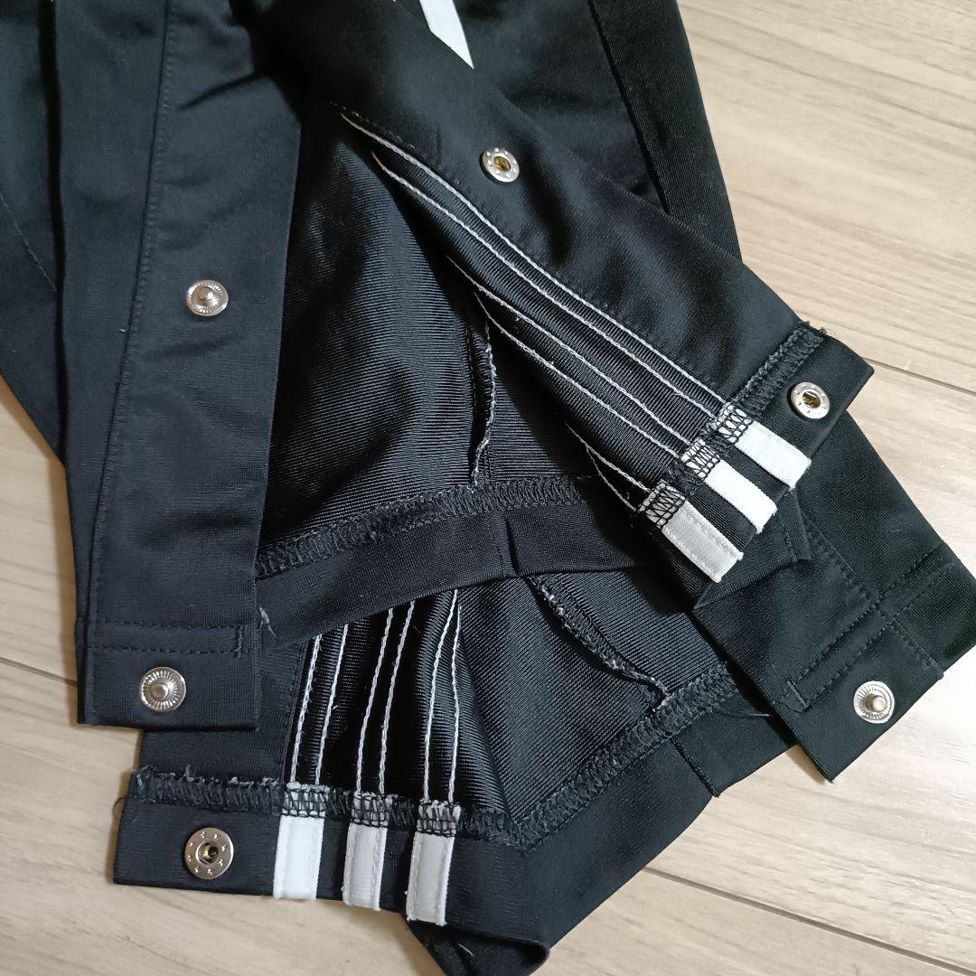 アディダス 黒 クラシックス アディブレイク スナップパンツ ジャージ メンズL