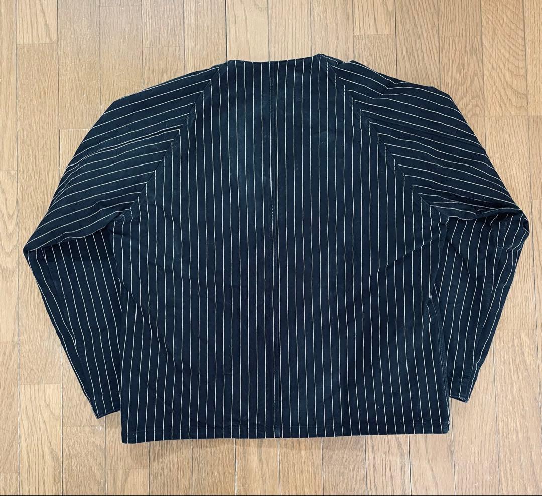 Schott ストライプ エンジニア ジャケット