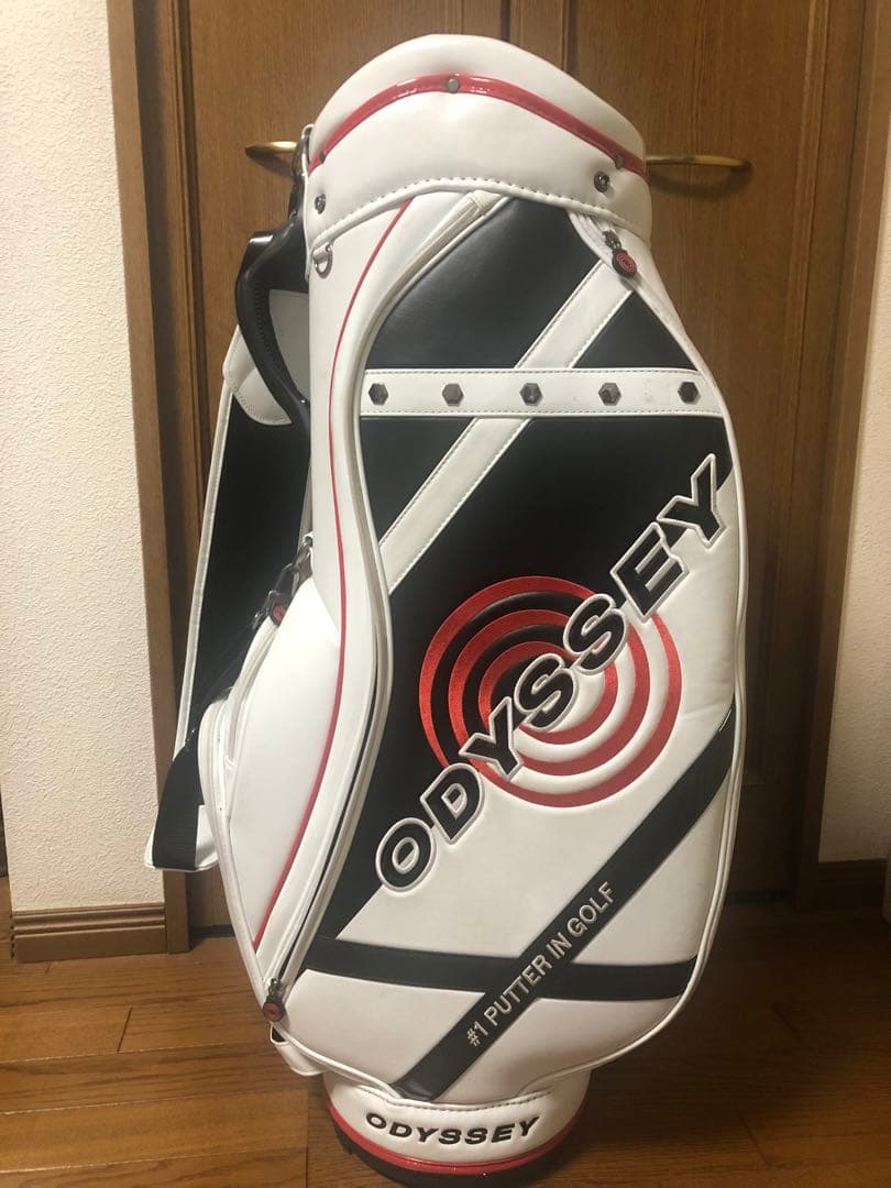 ODYSSEY キャディバッグ ホワイト　オデッセイ