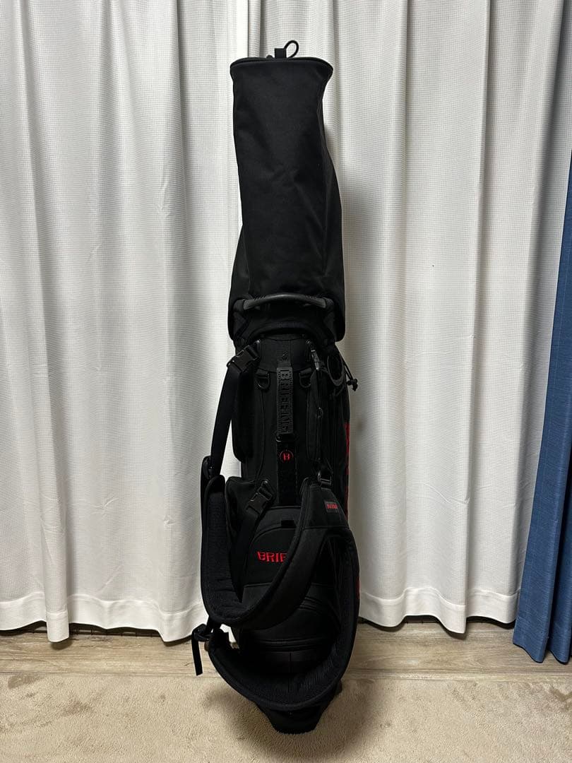 BRIEFING ブラック キャディバッグ