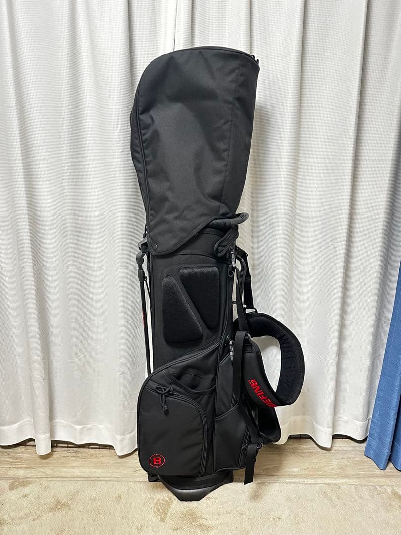 BRIEFING ブラック キャディバッグ