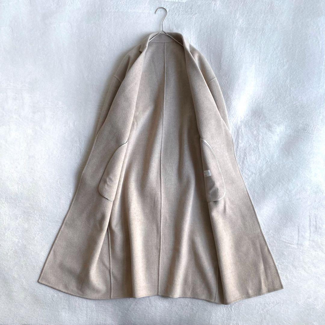 【美品✨】Plage ハミルトンテーラードコート　ダブルフェイス　抜け感　36
