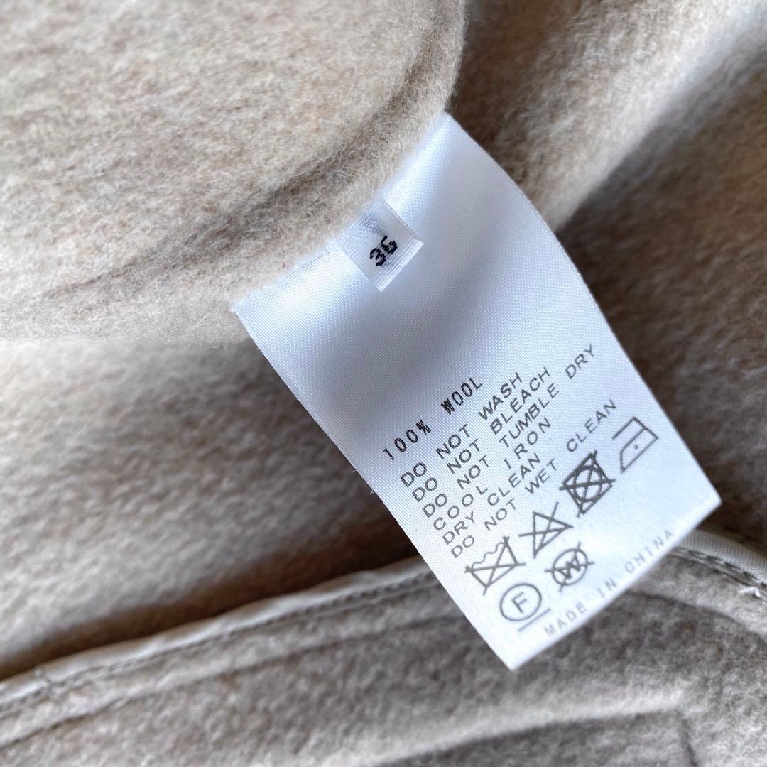 【美品✨】Plage ハミルトンテーラードコート　ダブルフェイス　抜け感　36