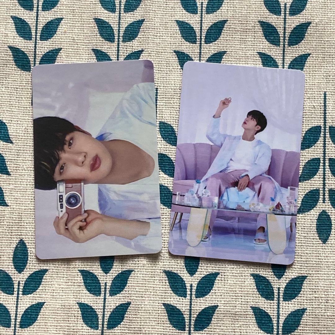 BTS ジン ラキドロ BE 未公開 トレカ2枚