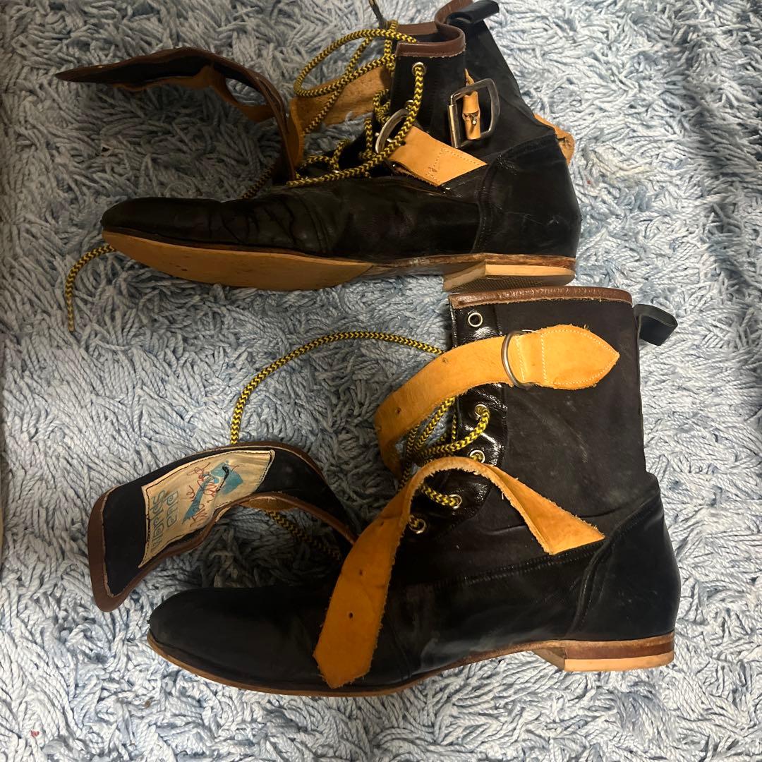 【希少】ワールズエンド パイレーツブーツ ベルトブーツ 90s