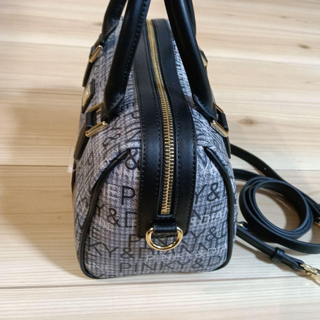 ピンキー&ダイアン　ツイード調 2WAY　ミニボストン　ショルダーバッグ