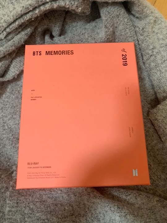 BTS MEMORIES OF 2019 メモリーズ  Blu-ray