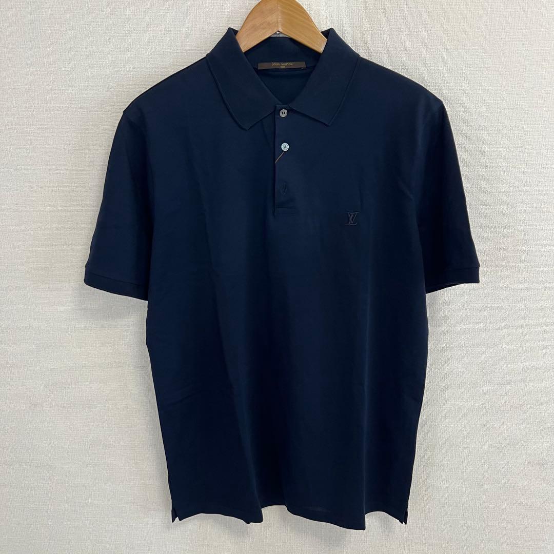 ヴィトン RM131M タグ付き　 LVロゴ刺繍　半袖ポロシャツ メンズ　未使用