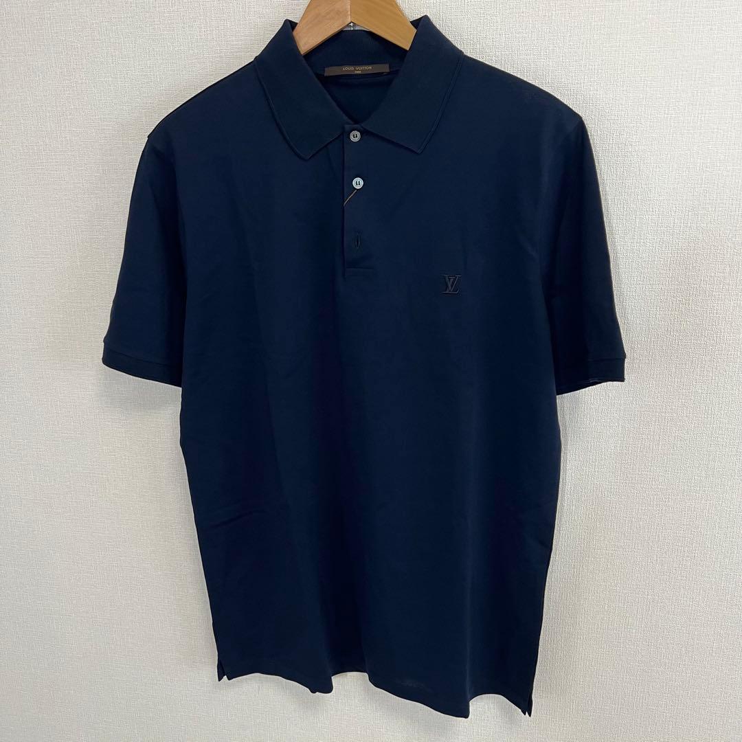 ヴィトン RM131M タグ付き　 LVロゴ刺繍　半袖ポロシャツ メンズ　未使用