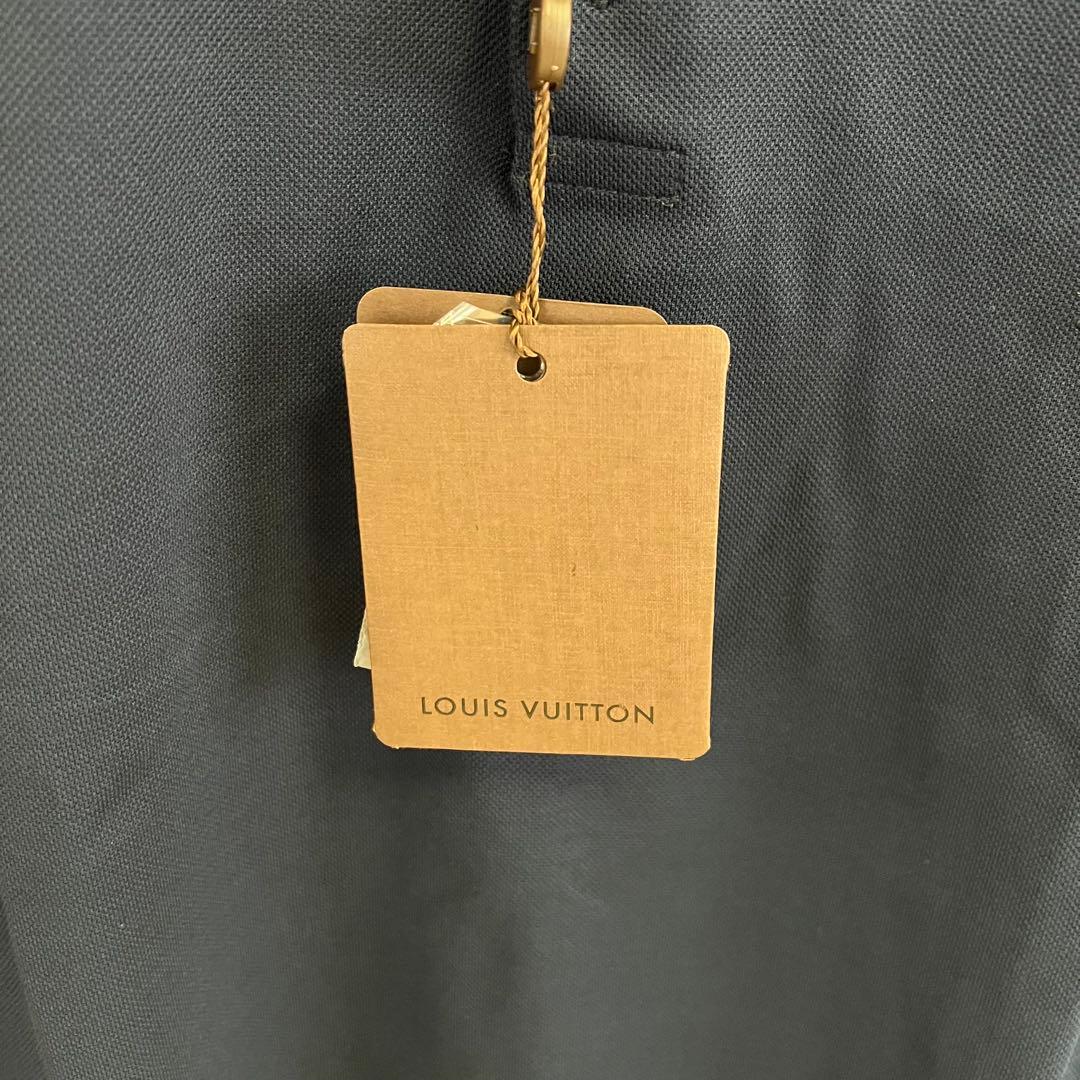 ヴィトン RM131M タグ付き　 LVロゴ刺繍　半袖ポロシャツ メンズ　未使用