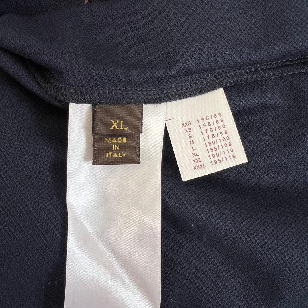 ヴィトン RM131M タグ付き　 LVロゴ刺繍　半袖ポロシャツ メンズ　未使用